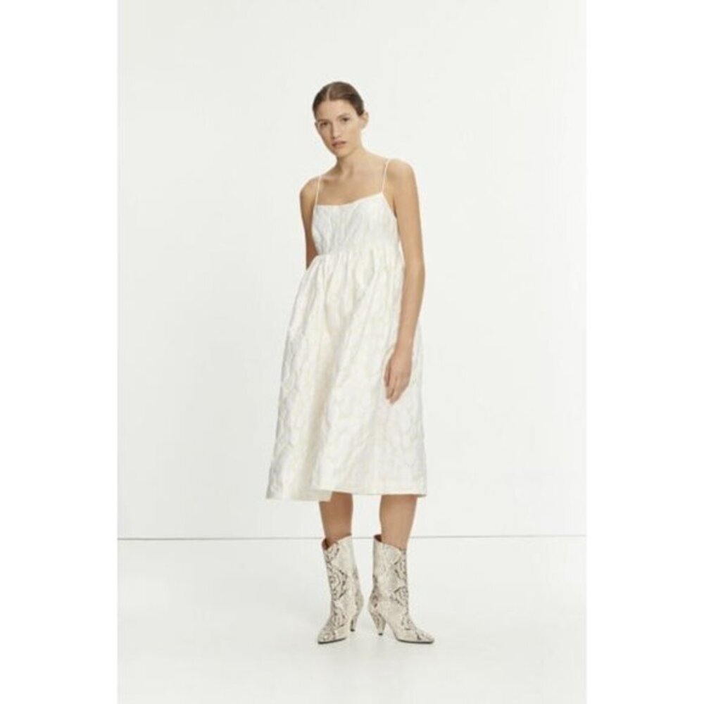 Samsøe & Samsøe Grant off white sleeveless Dress size S